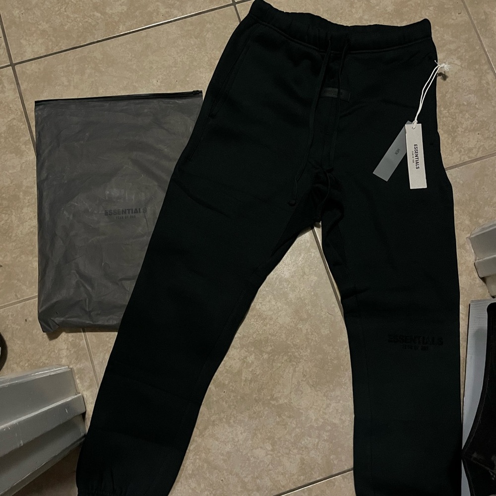 Essentials Kids Charcoal Joggers
